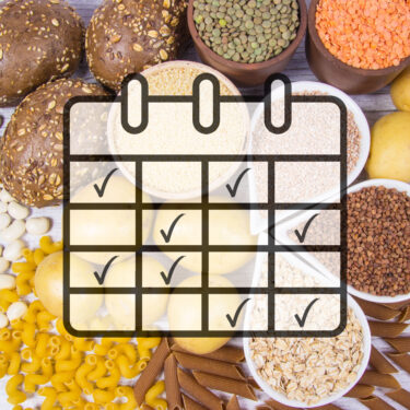 carb periodisation calendar