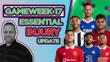 EPL injury roundup (FPL gameweek 17)