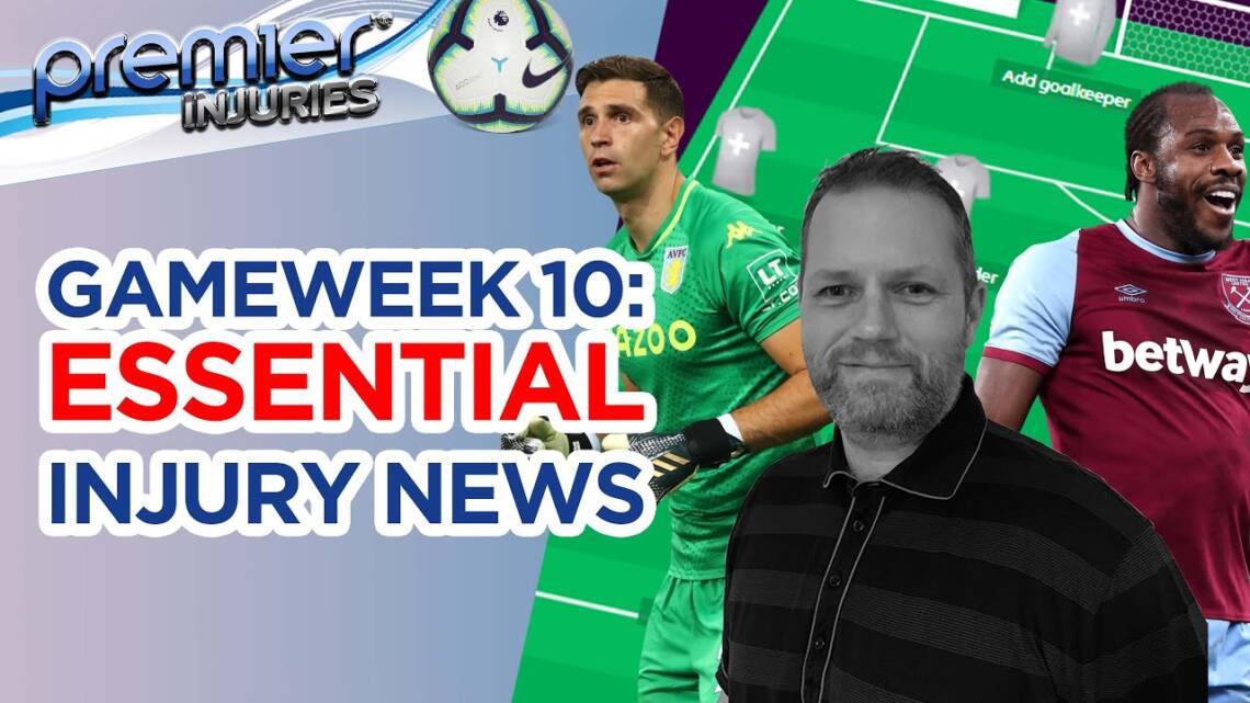 EPL injury roundup (FPL gameweek 10)