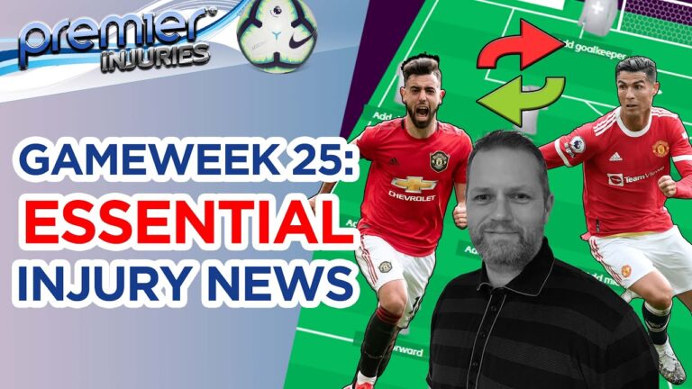 EPL injury roundup (FPL gameweek 25)