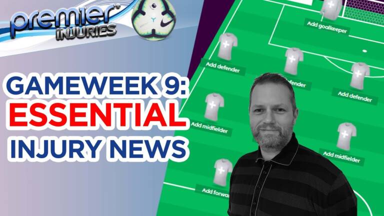 EPL injury roundup (FPL gameweek 9)