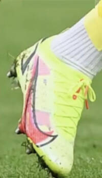 Haaland damaged football boot