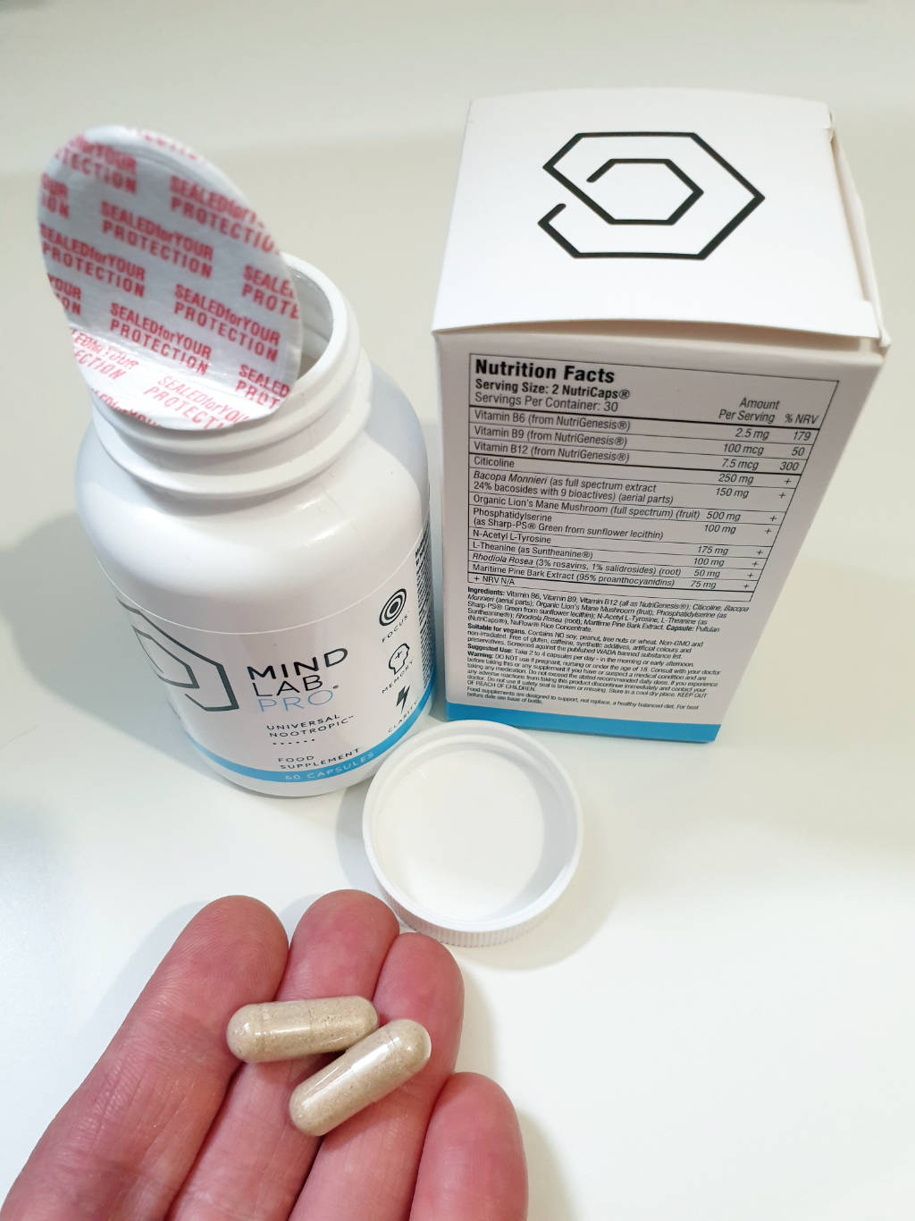 mind lab pro bottle capsules