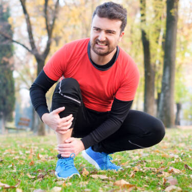 runner with shin pain