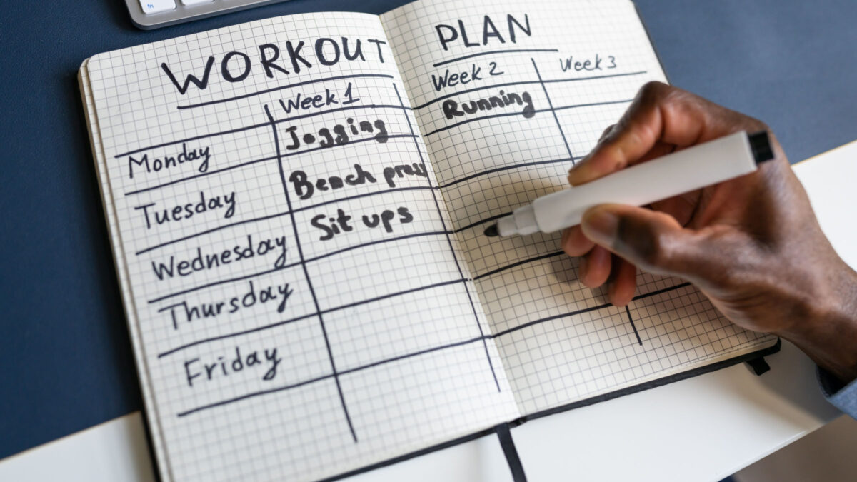 writing a training plan