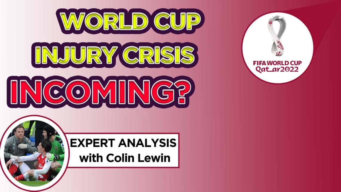 FIFA world cup injury crisis with Colin Lewin